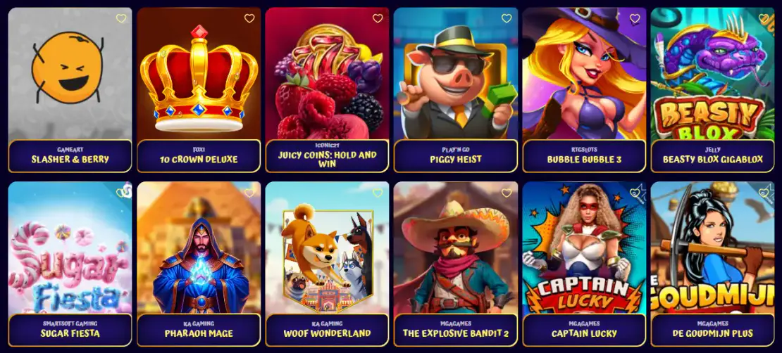 Jeux de casino et machines à sous Spingranny